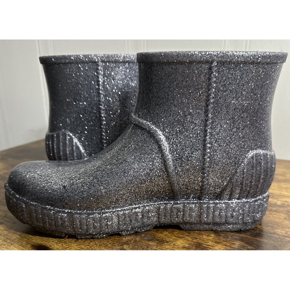 Uggs Drizlita Rain Boots glitter grey